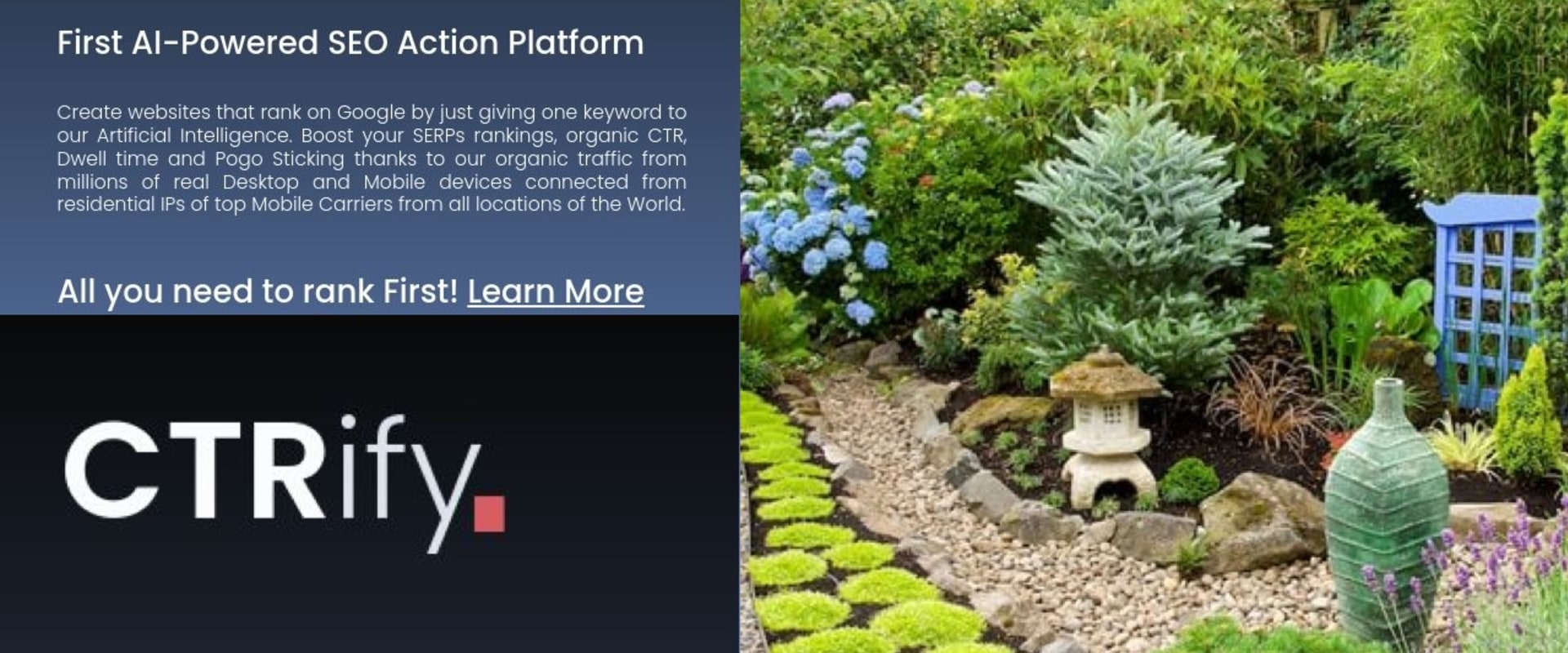 Your Landscaping and Gardening Business with CTrify's AI-Powered SEO